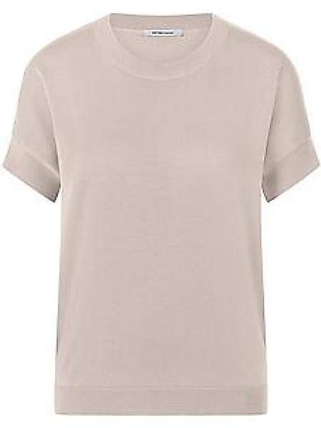 Rundhals-Pullover aus 100% SUPIMA®-Baumwolle Peter Hahn beige günstig online kaufen