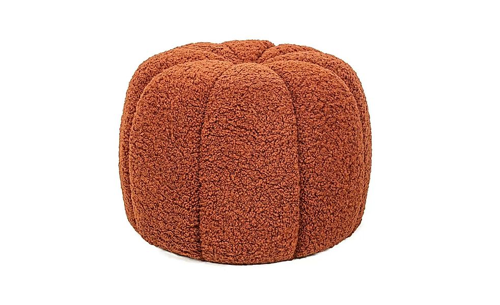 Pouf   ¦ rot ¦ Maße (cm): B: 50 H: 38 Polstermöbel > Hocker > Sitzpouf - Hö günstig online kaufen