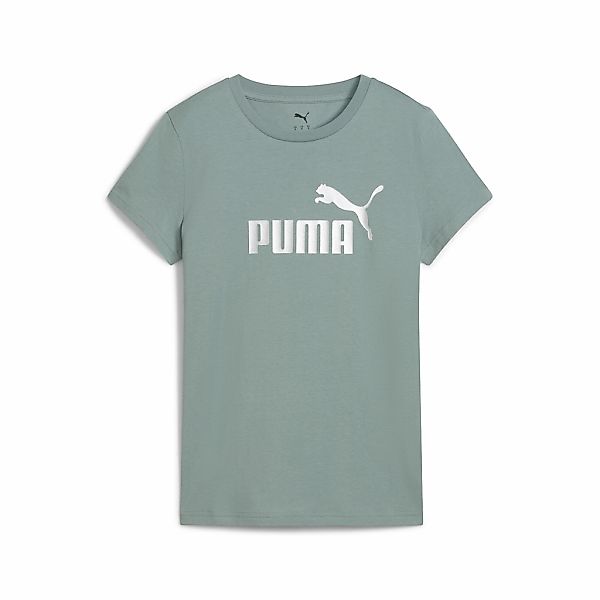 PUMA T-Shirt "ESS METALLIC No. 1 Logo T-Shirt Damen" günstig online kaufen