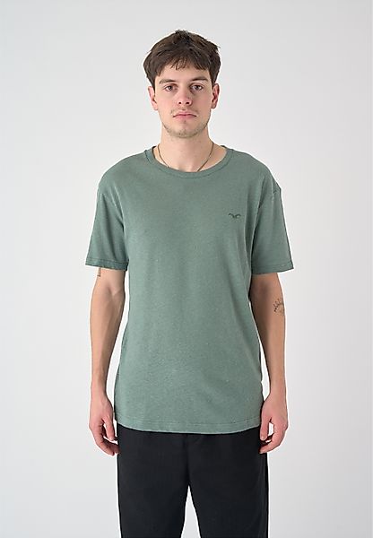 Cleptomanicx T-Shirt "Ligull Summer" mit toller Stickerei auf der Brust günstig online kaufen