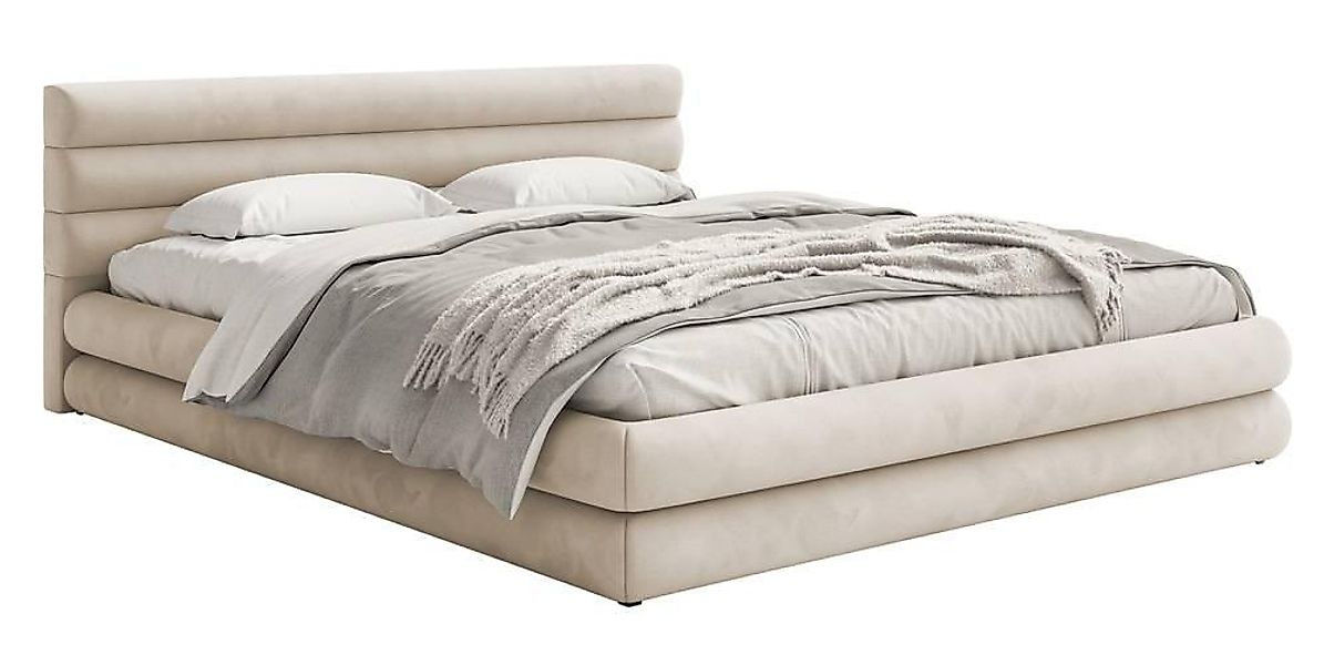 NADUVI Collection | Polsterbett Alvaro Chenille 140 x 200 mit Bettkasten günstig online kaufen