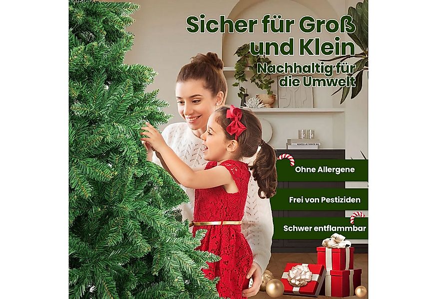 TAB Künstlicher Weihnachtsbaum Tannenbaum mit 100% neu PVC, Christbaum mit günstig online kaufen