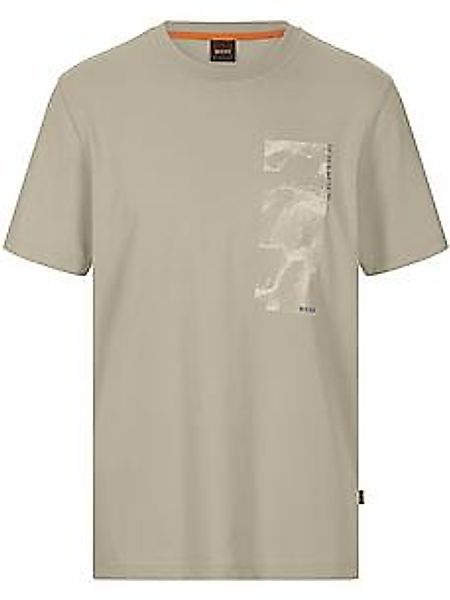 Rundhals-Shirt BOSS beige günstig online kaufen