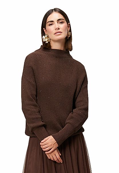 Zero Strickpullover "Damen mit Pailletten" 1 Stk. Pailletten günstig online kaufen