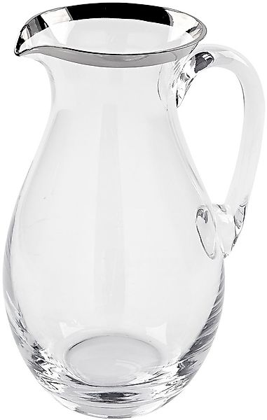 Fink Karaffe »PLATINUM, Glaskrug, Höhe ca. 25 cm«, (1 tlg.), Wasserkrug aus günstig online kaufen