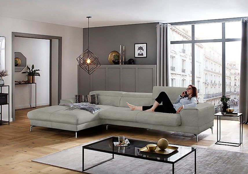 W.SCHILLIG Ecksofa "piedroo, Designsofa mit tollem Sitzkomfort, elegant und günstig online kaufen