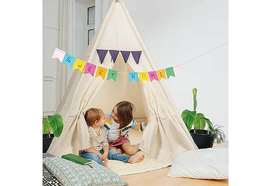 all Kids United Tipi-Zelt Kinder-Spielzelt Tipi Kinderzelt, Kinder-Zelt aus günstig online kaufen