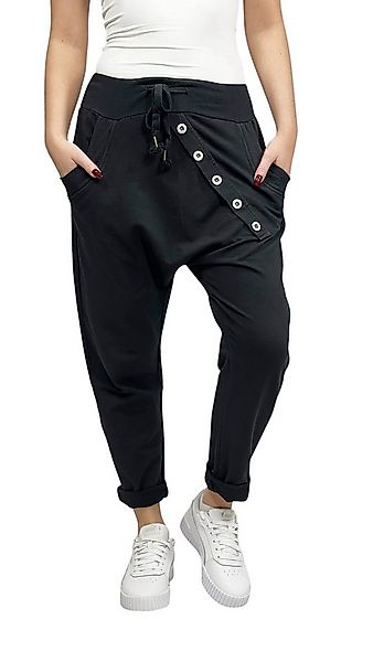 Mississhop Boyfriend-Hose Damen Baumwollhose Hose Sweatpants Jogginghose Ba günstig online kaufen