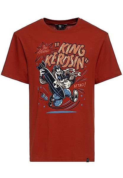KingKerosin Print-Shirt The Atomic Attack! (1-tlg) mit Comic Artwork günstig online kaufen