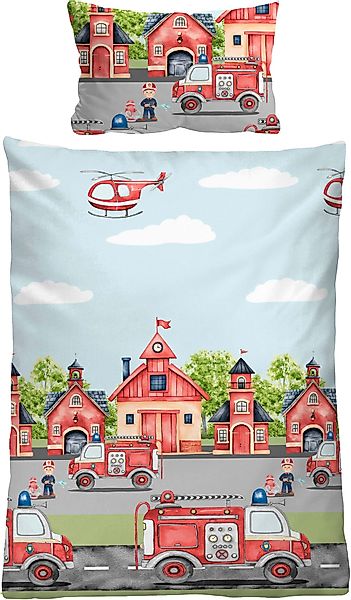 Biberna Kinderbettwäsche "0004523" 2 Stk. tlg. wohlig warm + weich, pflegel günstig online kaufen