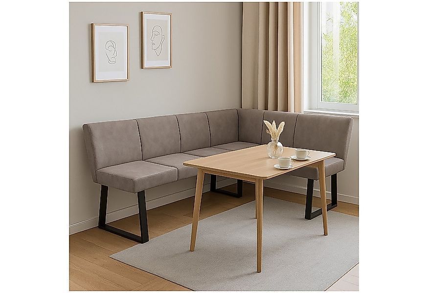 HTI-Living Eckbank Eckbank 192 x 152 cm Vemal kurzer Schenkel rechts (Stück günstig online kaufen