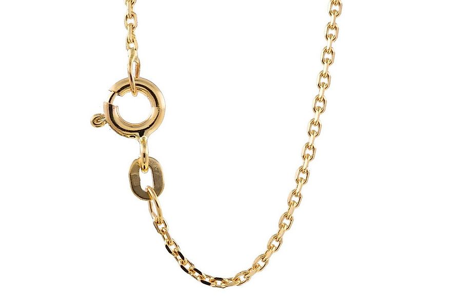 HOPLO Goldkette Ankerkette diamantiert Länge 36cm - Breite 1,3mm - 585-14 K günstig online kaufen