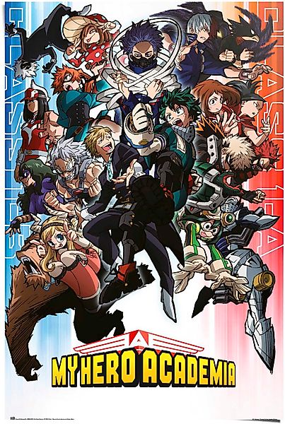 Reinders Poster "My Hero Academia" günstig online kaufen