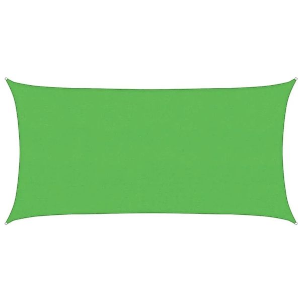 vidaXL Sonnensegel 160 g/m² Hellgrün 2,5x4,5 m HDPE 311290 günstig online kaufen