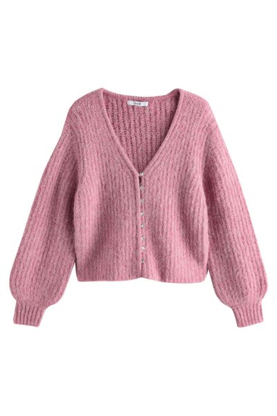 Next Strickjacke Relaxed Fit Strickjacke mit günstig online kaufen