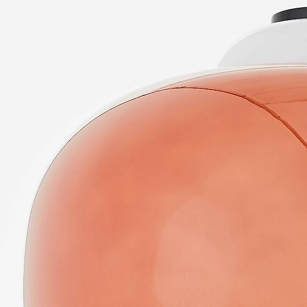 Hängelampe Blop aus Glas, orange günstig online kaufen