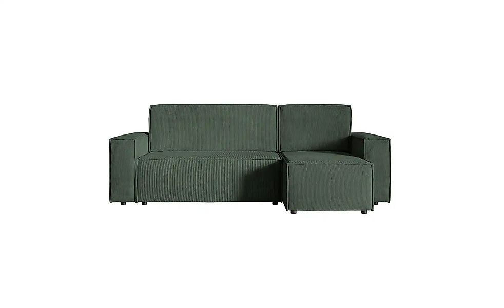 Selsey Ecksofa mit Schlaffunktion Copertino ¦ grün ¦ Maße (cm): B: 259 H: 8 günstig online kaufen