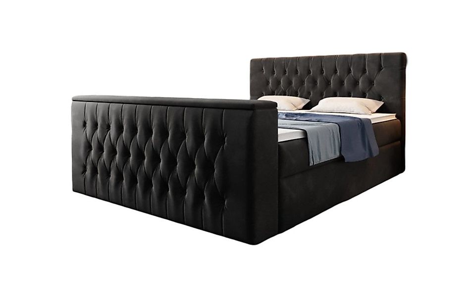 Luxusbetten24 Boxspringbett Velano, mit TV Lift günstig online kaufen