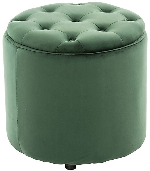 TPFLiving Sitzhocker Paris - Stylischer Samthocker günstig online kaufen