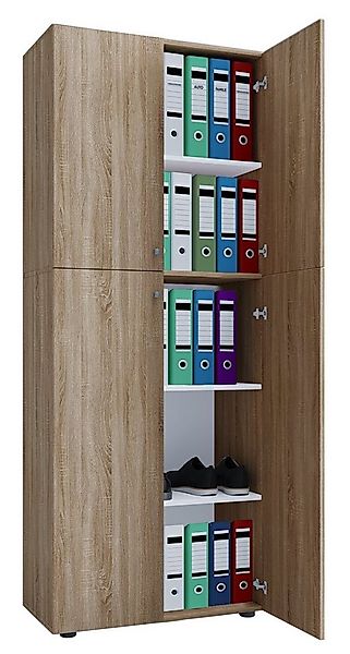 VCM Aktenschrank Büroschrank Bücher Ordner Aktenschrank Lona 5fach günstig online kaufen