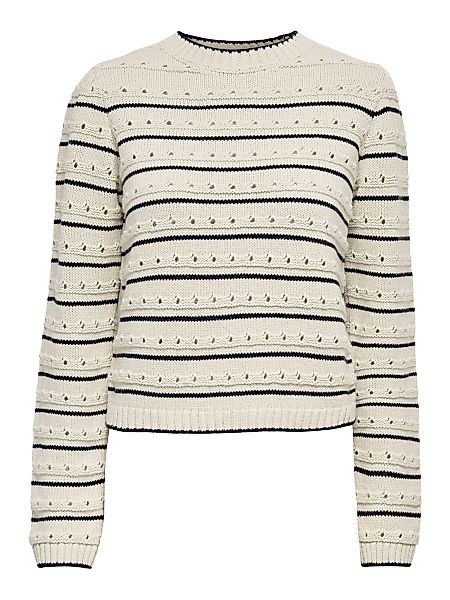 ONLY Strick- Pullover Damen Beige günstig online kaufen