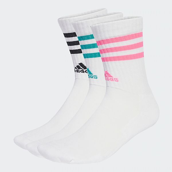 adidas Performance Sportsocken "3-STREIFEN CUSHIONED CREW, 3 PAAR" 3 Stk. t günstig online kaufen