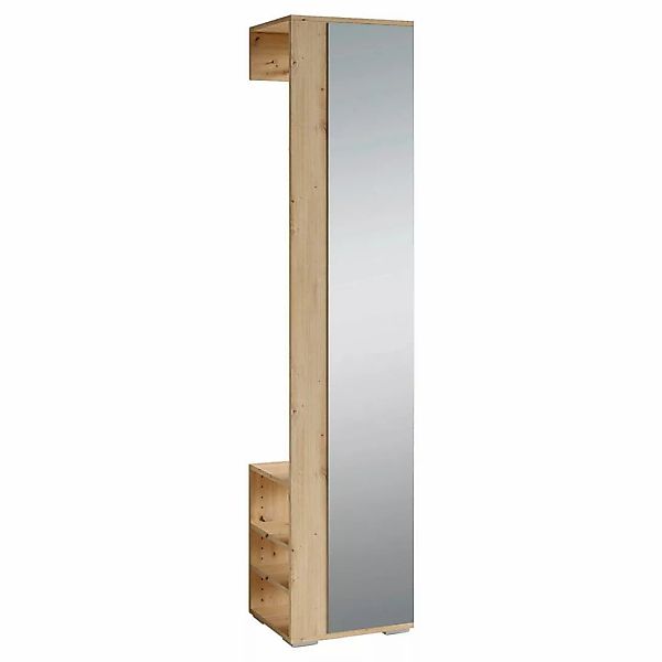 Hochschrank BEN Eiche Nachbildung B/H/T: ca. 40x184x35 cm günstig online kaufen