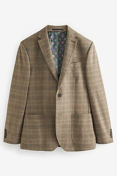 Next Jackenblazer Anzug mit Karomuster: Sakko (1-tlg) günstig online kaufen