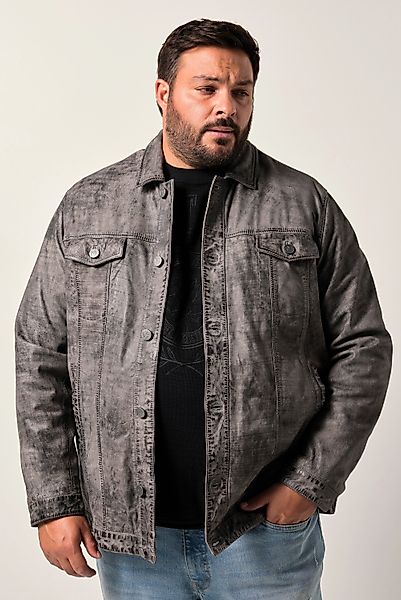 Men Plus Lederjacke Men+ Lederjacke Leder günstig online kaufen