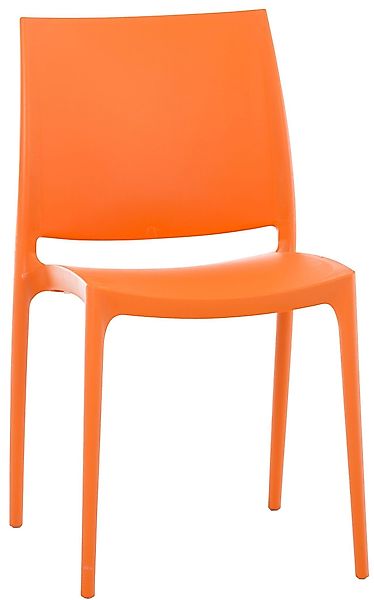 CLP Gartenstuhl Maya, Outdoor, Kunststoff, stapelbar günstig online kaufen
