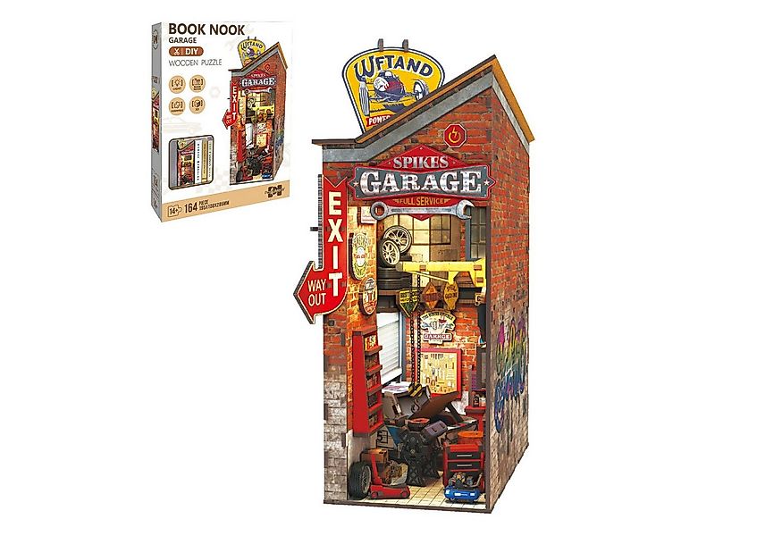 Esun 3D-Puzzle Book Nook KIT, DIY Buchstütze Bausatz mit LED-Licht für Erwa günstig online kaufen