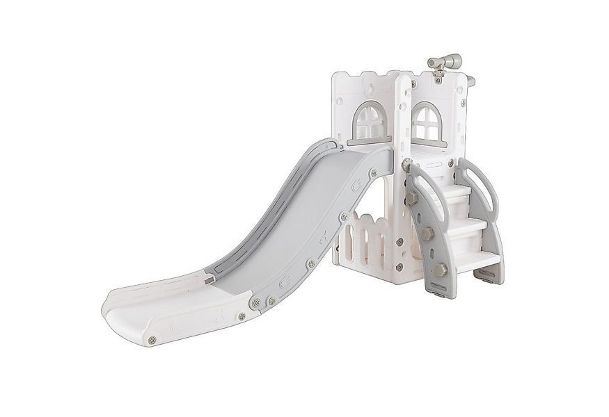 COSTWAY Rutsche, 6-in-1 L-förmige Kinderrutsche mit Stauraum, ab 1 Jahr günstig online kaufen