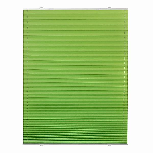 Spannplissee grün B/L: ca. 70x130 cm günstig online kaufen