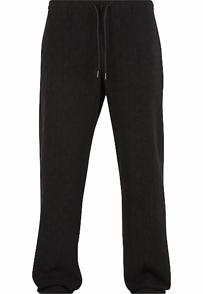 URBAN CLASSICS Jogginghose "Urban Classics Jacquard Velvet Wide Sweatpants" günstig online kaufen