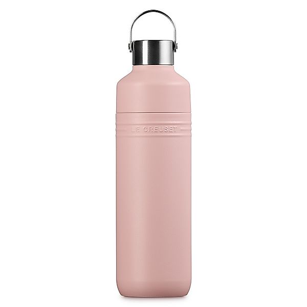 Le Creuset Trinkflasche On The Go Edelstahl Isolierflasche Shell Pink 1000 günstig online kaufen