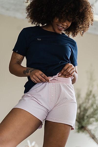 By Louise Pyjamaoberteil Damen Pyjamashirt mit günstig online kaufen