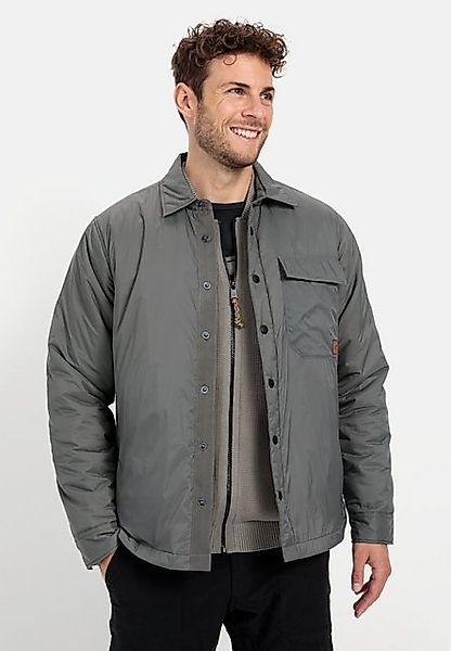 camel active Hemdjacke mit Druckknöpfe Markenlabel günstig online kaufen