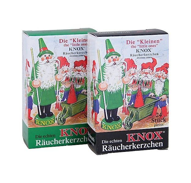 KNOX Duftkerze 2er Set Weihrauch-Myrrhe / Tannenduft, Räucherkerzen Größe S günstig online kaufen