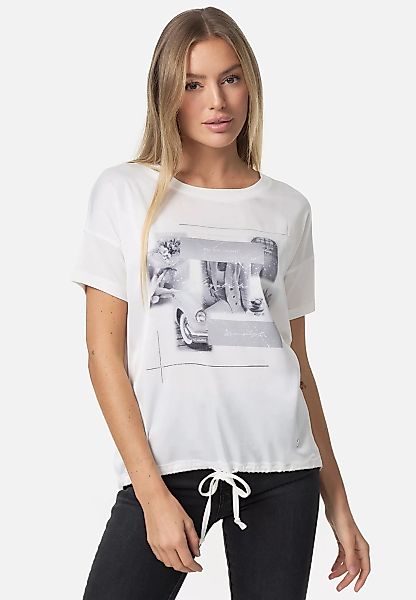 Decay T-Shirt, mit eingearbeitetem Kordelzug günstig online kaufen