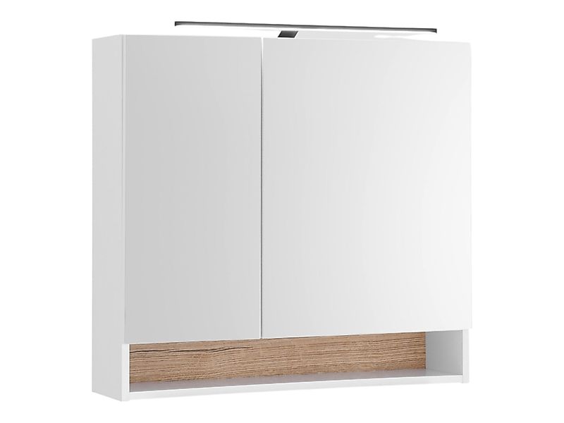 moebel-dich-auf Badezimmerspiegelschrank ASPEN 80 (in Schwarz günstig online kaufen