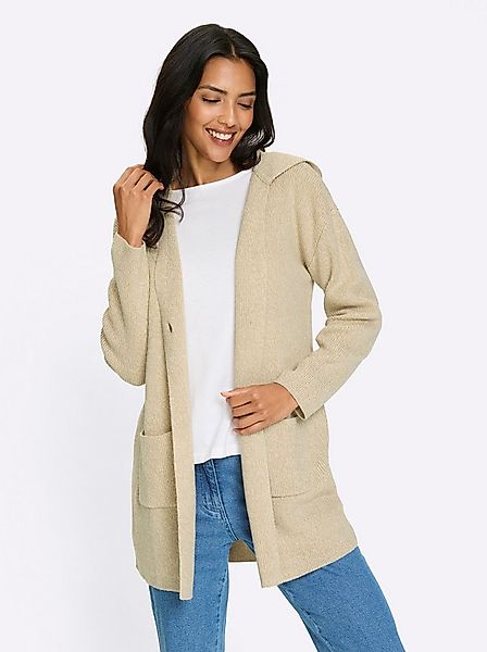 Sieh an! Strickjacke Strickjacke Langarm Jacquard günstig online kaufen