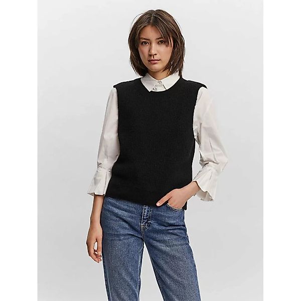Vero Moda Lina O Hals Sweater S Black günstig online kaufen