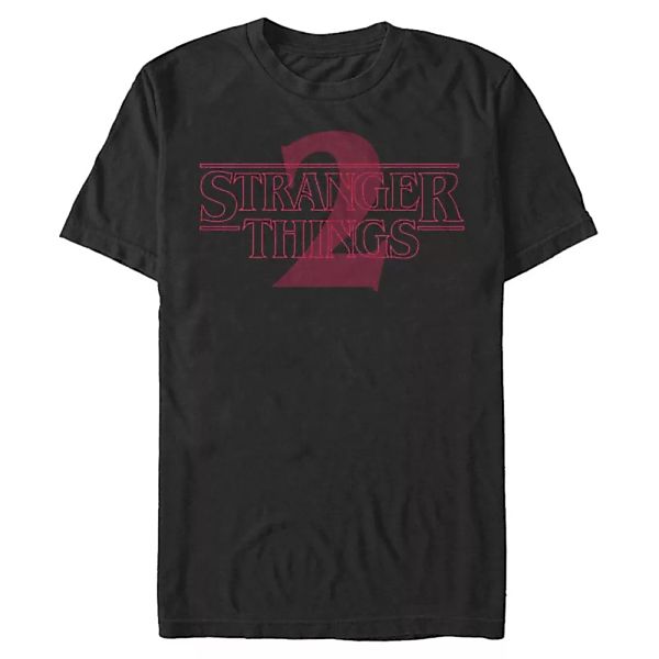 Netflix - Stranger Things - Logo Stranger Two Opacity - Männer T-Shirt günstig online kaufen