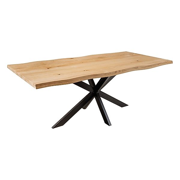 riess-ambiente Baumkantentisch WILD OAK 200cm natur günstig online kaufen