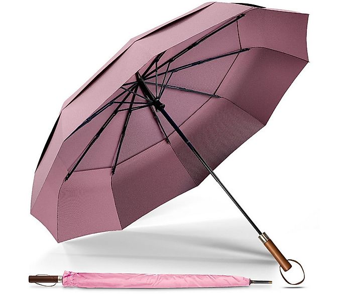 Logan & Barnes Taschenregenschirm Amsterdam, Sturmfest - zertifizierter Tef günstig online kaufen