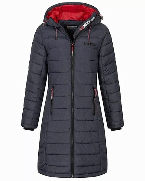 Geographical Norway Steppmantel Damen Winter Jacke Stepp Mantel Lange Stepp günstig online kaufen