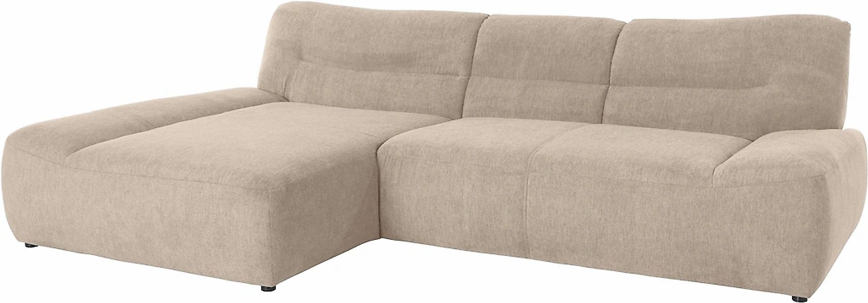 DOMO collection Ecksofa "Cesena moderne Polsterecke mit flachen Armlehnen, günstig online kaufen