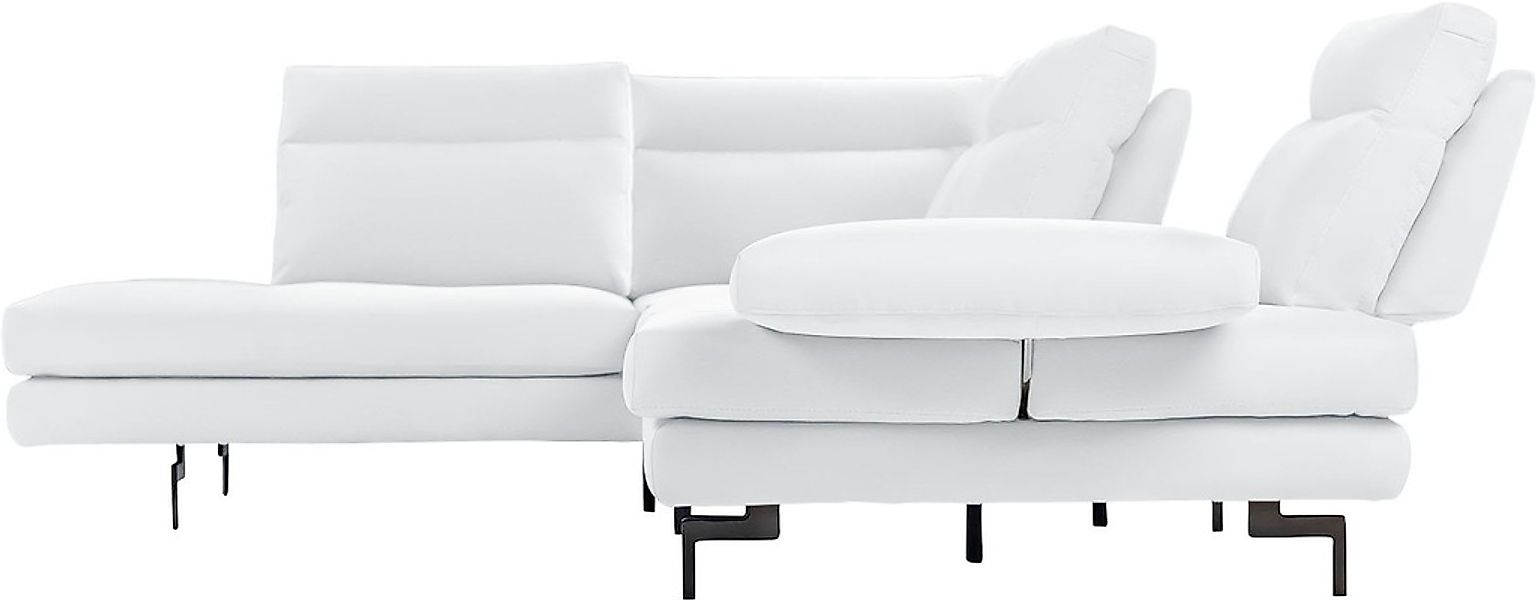 CALIA ITALIA Ecksofa "Toby Wing, L-Form, Designsofa mit sensationellem Sitz günstig online kaufen