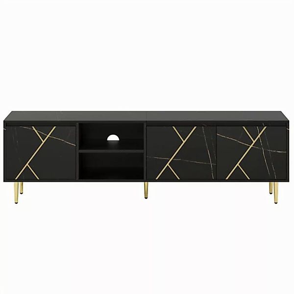 autolock TV-Schrank Großer TV-Schrank für 90-Zoll-Fernseher,200x35x60 cm mi günstig online kaufen