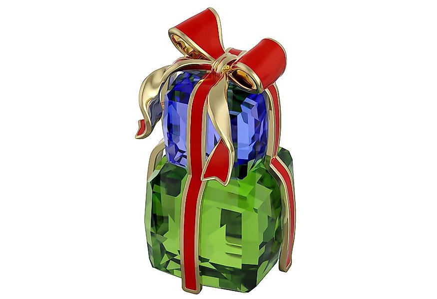 Swarovski Weihnachtsfigur Dekofigur Kristallfigur Sammelfigur Geschenke, (1 günstig online kaufen